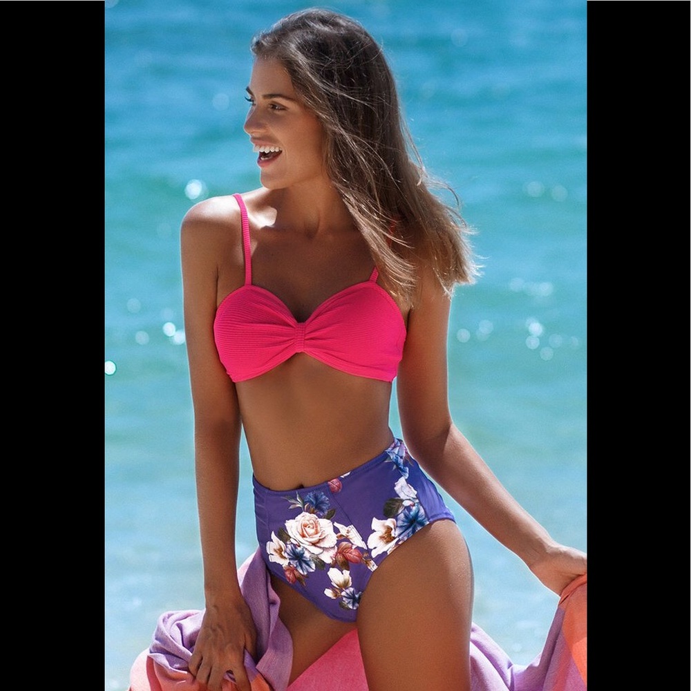 CUPSHE High waisted bikini NWT